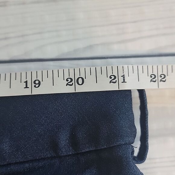 Lee Modern Series Curvy Fit Navy Casual Pants Womens Plus Size 22S - Picture 12 of 14